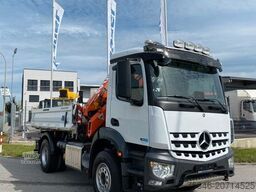 MERCEDES-BENZ 1835 Kipper/Meiller/Atlas 135/Funk/74 tkm/Top