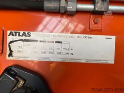 MERCEDES-BENZ 1835 Kipper/Meiller/Atlas 135/Funk/74 tkm/Top