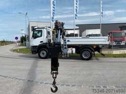MERCEDES-BENZ 1835 Kipper/Meiller/Atlas 135/Funk/74 tkm/Top