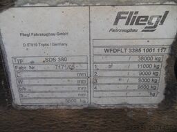 FLIEGL SDS 380 GOOSENECK, BPW