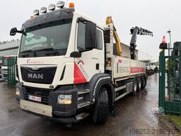 MAN TGS 35.440 8x4 TRIDEM PRITSCHE + KRAN HIAB 288 ...