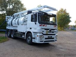 MERCEDES-BENZ Actros 2844 6x2 Müller 10m³ Canalmaster WRG