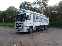 MERCEDES-BENZ Actros 2844 6x2 Müller 10m³ Canalmaster WRG