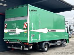 MERCEDES-BENZ Atego 816 Klima Tempo. Motorbremse 6,2m Koff+LBW