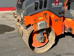 HAMM HD12 VV Tandemwalze mit Streuer