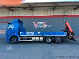 MERCEDES-BENZ Actros 2551 6x2 LL/PALFINGER+ Ackermann AH/ Glas