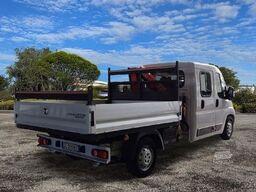 Fiat Fiat Ducato doppia cabina con cassone fisso e gru