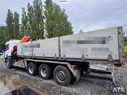 Scania P124 Tridem Hooklift & Crane Truck – Hooklift Cont