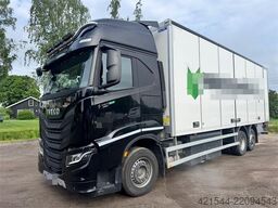 Iveco S-WAY 460 6x2 Box Truck with Full Side Opening – C