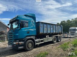 Scania R500 6x2 Hooklift Truck with Body WATCH VIDEO