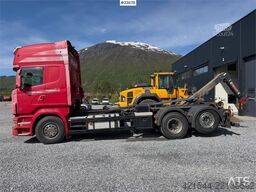 Scania R480 6x2 hook truck w/ crane hydraulics and replac