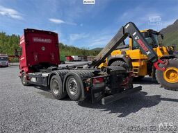 Scania R480 6x2 hook truck w/ crane hydraulics and replac