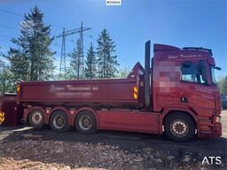 Scania R770 Tridem Hooklift Truck - Containers and Flatbe