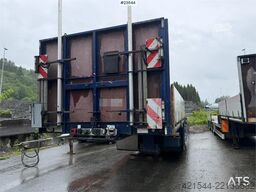 Broshuis 3 akslet well semi-trailer with a 6 m extension