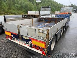 Broshuis 3 akslet well semi-trailer with a 6 m extension