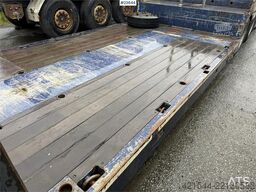 Broshuis 3 akslet well semi-trailer with a 6 m extension