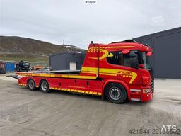 Scania P320 6x2 tow truck w/ Falkum body, double deck, gl