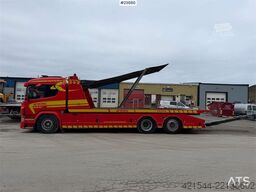 Scania P320 6x2 tow truck w/ Falkum body, double deck, gl