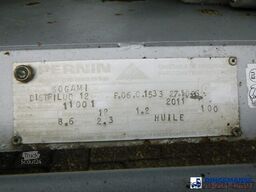 Trailor Fuel / oil tank alu 39.9 m3 / 9 comp