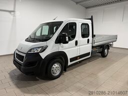 Peugeot Boxer 35 Pritsche-Doka (7-Si.),Maxi,Klima,Radio