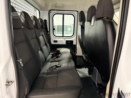 Peugeot Boxer 35 Pritsche-Doka (7-Si.),Maxi,Klima,Radio