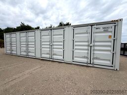  40 Fuß Container mit 4 x Seitentüren, Neuwertig