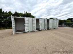  40 Fuß Container mit 4 x Seitentüren, Neuwertig