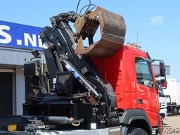 Volvo FMX 420 Kipper+Kraan H.M.F. 1943Z2 Rotor+Grijper