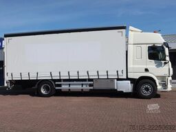 DAF CF 410 Schuifzeil + Dhollandia klep 2500 kg