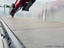 Wiese Baustoffauflieger - Heckkran Kran Fassi