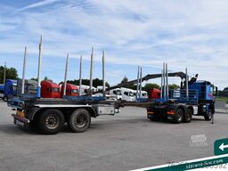 MERCEDES-BENZ Arocs 3653 6x6 Penz Holz kran + Ressenig