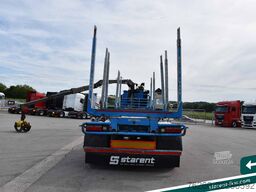 MERCEDES-BENZ Arocs 3653 6x6 Penz Holz kran + Ressenig