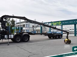 MERCEDES-BENZ Arocs 3653 6x6 Penz Holz kran + Ressenig