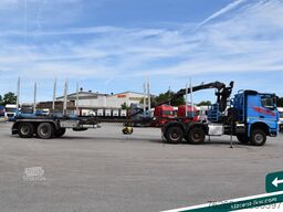 MERCEDES-BENZ Arocs 3653 6x6 Penz Holz kran + Ressenig