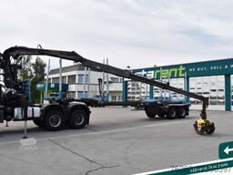 MERCEDES-BENZ Arocs 3653 6x6 Penz Holz kran + Ressenig