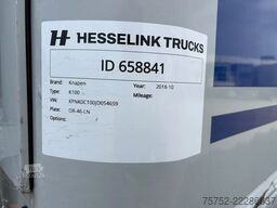 Knapen Trailers K100 92m3 10MM Cargo Floor Tyrepilot Top condit...
