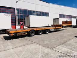 Möslein STO 3 Schwebheim  3 Achs Satteltieflader Plato 45 t GGfür Fertigteile, Baumaschinen oder Container