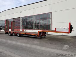 Kässbohrer LB3E  3 Achs Satteltieflader, komplett überfahrbar