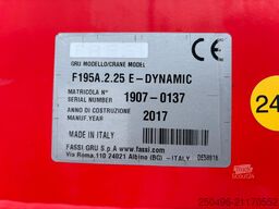 Volvo FH 500 6x2 FASSI F195A.2.25 / PLATFORM L=6510 mm