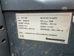 Jungheinrich EFG425K Electric, 2500kg Capacity, Lifting Height