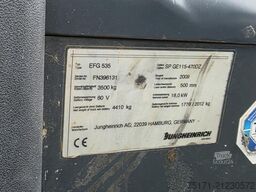 Jungheinrich EFG535 Electric, Lifting Height 4700mm, Freelift 1