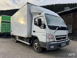 Mitsubishi Fuso 7C18 4x2 box truck with tail lift – repair ob
