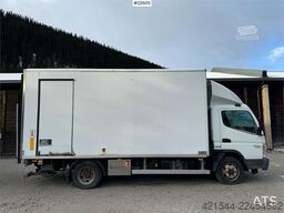 Mitsubishi Fuso 7C18 4x2 box truck with tail lift – repair ob