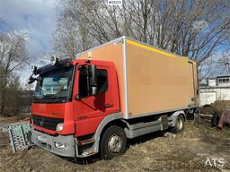 Mercedes-Benz Atego box truck w/ insulated cabinet and interior