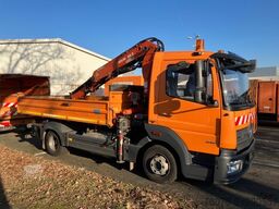 MERCEDES-BENZ Atego 818 K Atlas Kran Funk 2 x AHK Standheizung