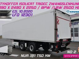 KRONE SZR 18/eLZ4 S / LBW 2500 kg / LENKACHSE / TRIDEC