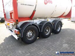L.A.G. 3-axle container trailer 20 ft
