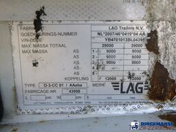 L.A.G. 3-axle container trailer 20 ft