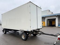 SAXAS 2 Achs Koffer Drehschemel Durchlader Rolltor