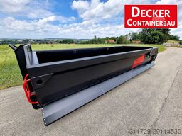 Decker Containerbau Abrollcontainer Halfpipe, Länge 6500mm,